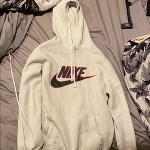 White Nike hoodie